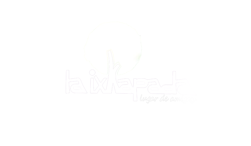 Logotipo la Ixkapada, representando la colaboración con Ecodomos