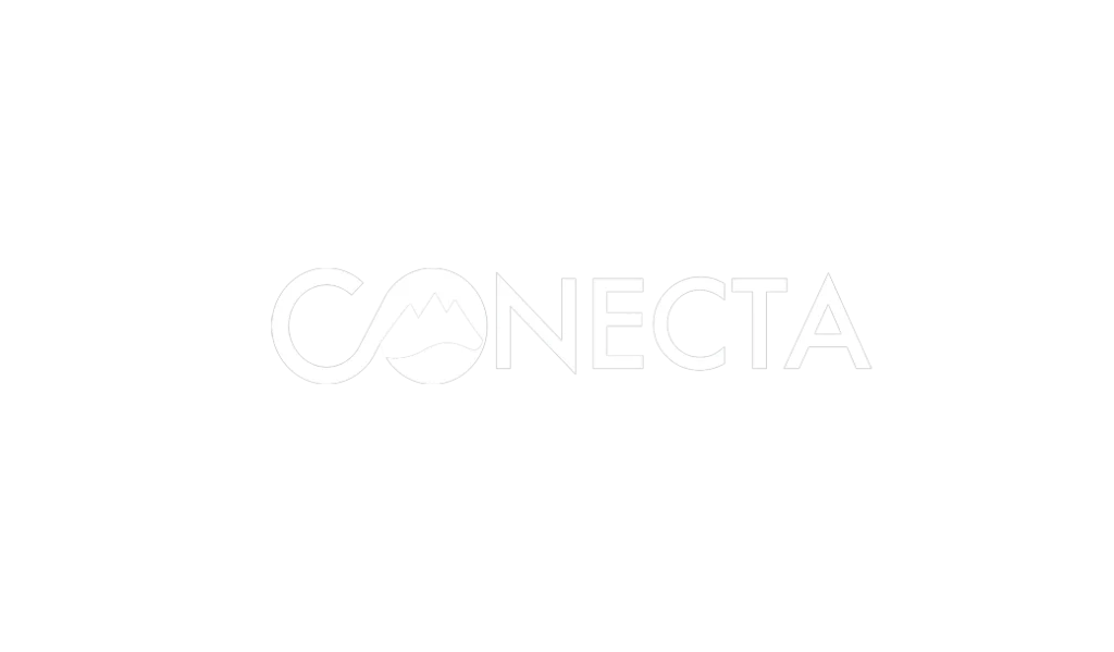 Logotipo Conecta, representando la colaboración con Ecodomos